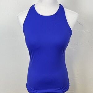NWOT Athleta Women's Royal Blue Swim Tankini Top 34 D/DD